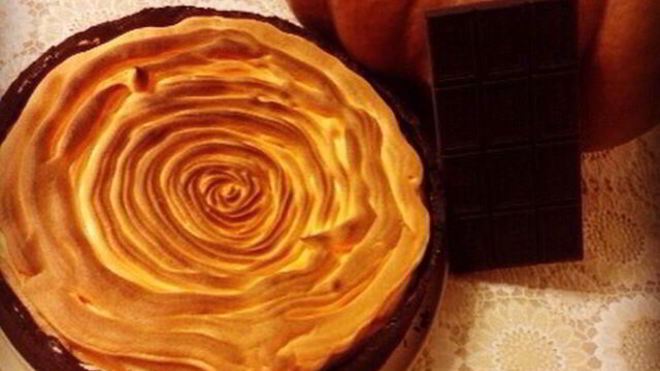 Рецепт Шоколадна-тыквенного пирог