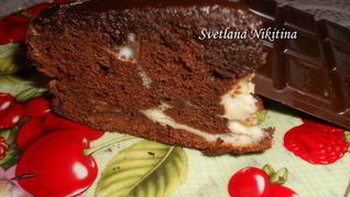 Рецепт Шоколадного пирога с помадкой