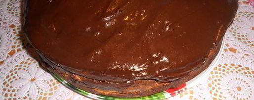 Шаг 10: шоколадного пирога с помадкой