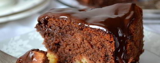 Шаг 10: шоколадного пирога с яблоками