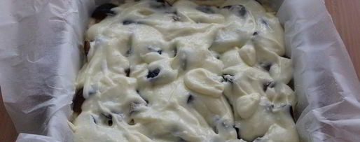 Шаг 5: сливочного пирога со сливовой начинкой