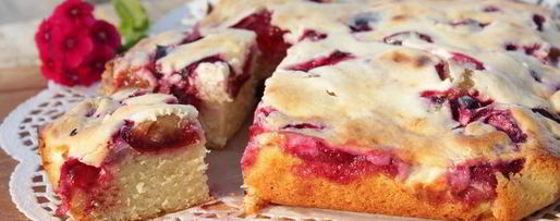 Шаг 6: сливочного пирога со сливовой начинкой