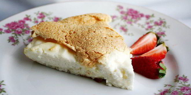 Рецепт творожно-бисквитного пирог