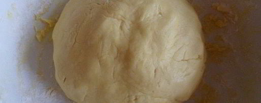 Шаг 1: творожно-песочного пирог с персиками