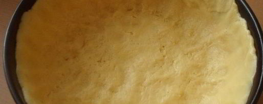 Шаг 6: творожно-песочного пирог с персиками