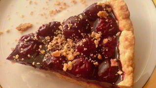 Рецепт Вишневого пирога-желе