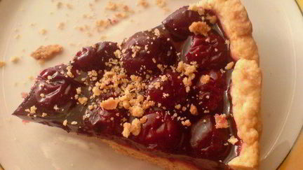 Рецепт Вишневого пирога-желе