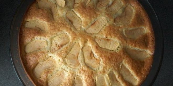 Рецепт яблочного пирога на йогурте