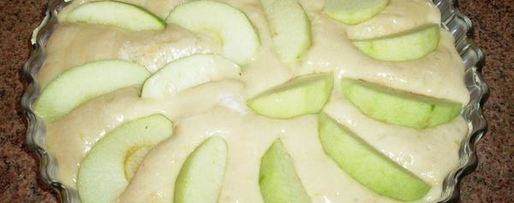 Шаг 8: яблочного пирога на йогурте