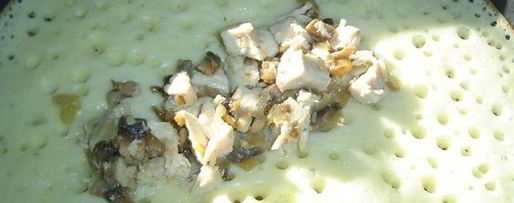 Шаг 8: блинчатых пирожков с начинкой из курятины и грибов