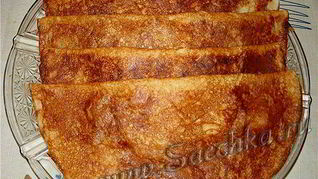 Рецепт Блинчатых пирожков