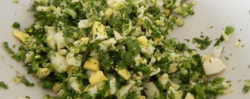 Шаг 2: картофельно-творожных пирожки с зеленью и яйцом