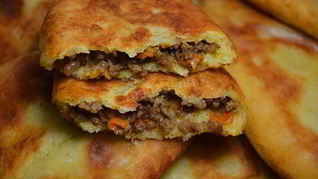 Рецепт Картофельных пирожков с фаршем