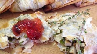 Рецепт Хрустящих пирожков с сыром Тофу