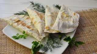 Рецепт Кутабов из лаваша