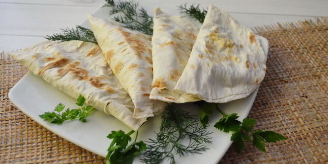 Рецепт кутабов из лаваша