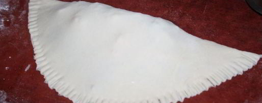 Шаг 4: кутабов с креветками, сыром и зеленью