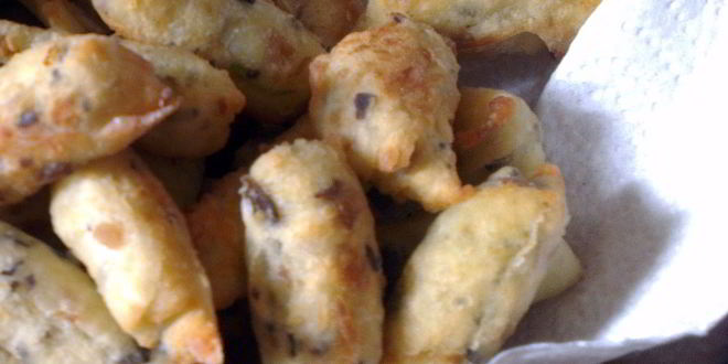 Рецепт ленивых пирожков с картофелем и грибами