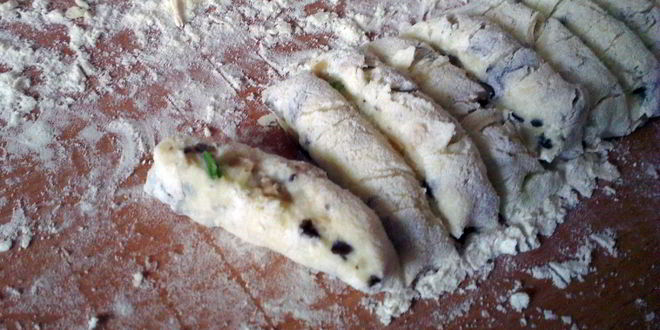 Рецепт ленивых пирожков с картофелем и грибами