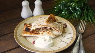 Рецепт Ленивых пирожков с мясом