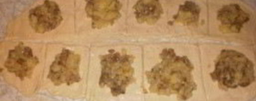 Шаг 8: пирожков из слоеного теста с грибами и картошкой