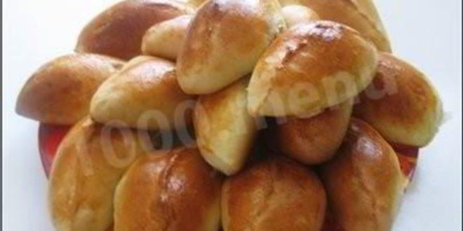 Рецепт пирожков из теста на молоке с капустой