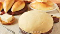 Рецепт Пирожков на кефире без дрожжей в духовке