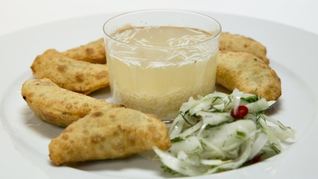 Рецепт Пирожков посекунчики из куриных окорочков и телятины