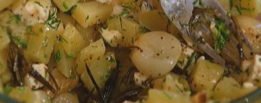 Шаг 9: пирожков с картофелем, фетой и розмарином