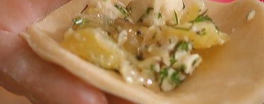 Шаг 10: пирожков с картофелем, фетой и розмарином