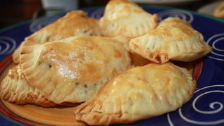 Рецепт Пирожков с картошкой и ливерной колбасой