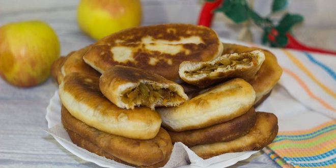 Рецепт пирожков с квашеной капустой жареные