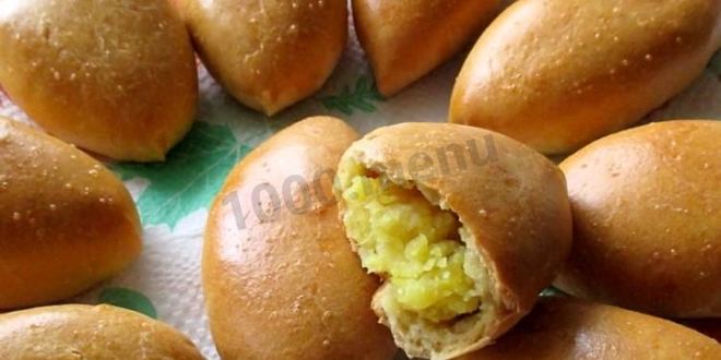 Рецепт пирожков с начинкой из картофеля на кефире