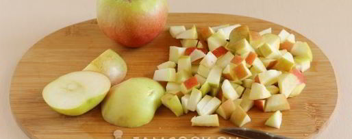 Шаг 7: пирожков с яблоками в духовке