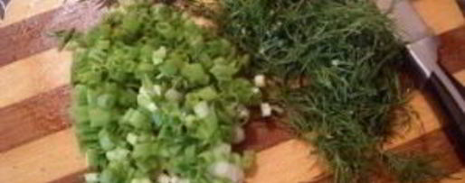 Шаг 1: пирожков с зеленью