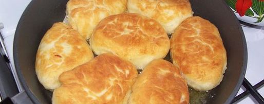 Шаг 8: пирожков жареных с картошкой и куриной печенкой