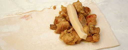 Шаг 6: слоеных пирожков с курицей и сыром