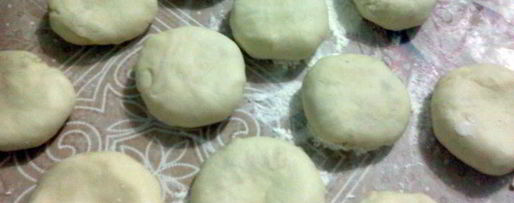 Шаг 2: треугольников с картошкой и мясом эчпочмак