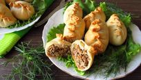 Рецепт Закусочных пирожков с мясом в духовке