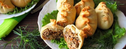 Шаг 13: закусочных пирожков с мясом в духовке