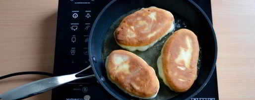 Шаг 14: жареных пирожков из теста на кефире и соде