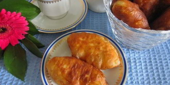 Рецепт жареных пирожков с вареньем