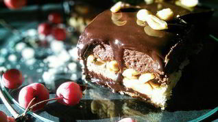 Рецепт Арахисова-шоколадных пирожные