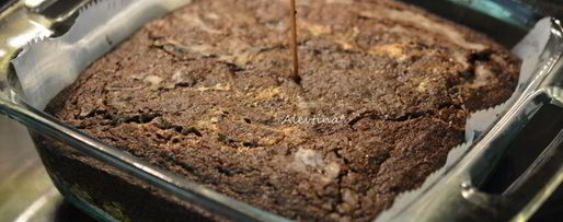 Шаг 3: брауни пшеничного в шоколадной глазури