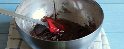 Шаг 3: брауни с вишней и шоколадом