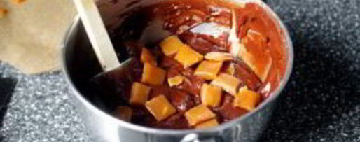 Шаг 10: брауниса соленой карамелью