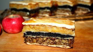 Рецепт Флодней — венгерского яблочного пирожного