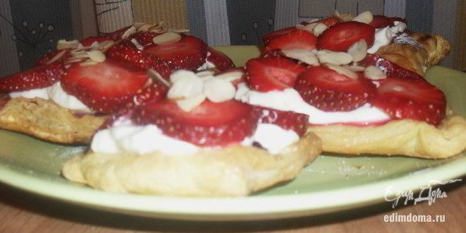 Рецепт фруктово-кремового пирожного эллементарио