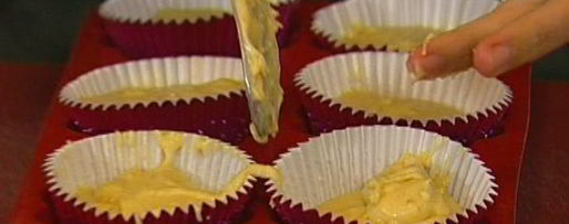 Шаг 4: лавандовых пирожных