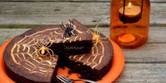 Рецепт миндального брауни праздничного